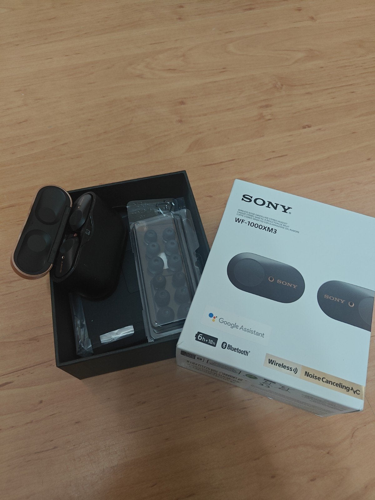 Sony WF-1000XM3 Draadloze Noise Cancelling Oordopjes, In-ear, Gebruikt, Ophalen of Verzenden, Sony