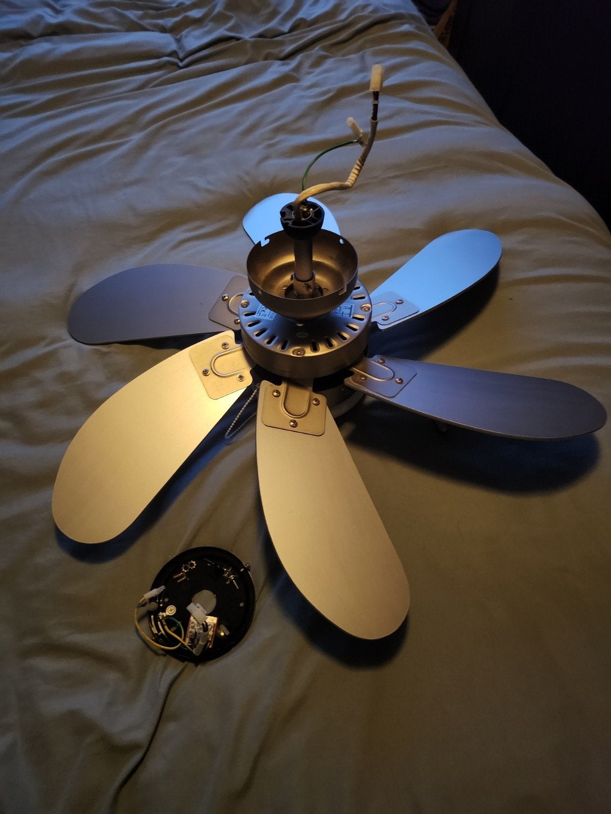 Plafond ventilator, Ophalen, Gebruikt