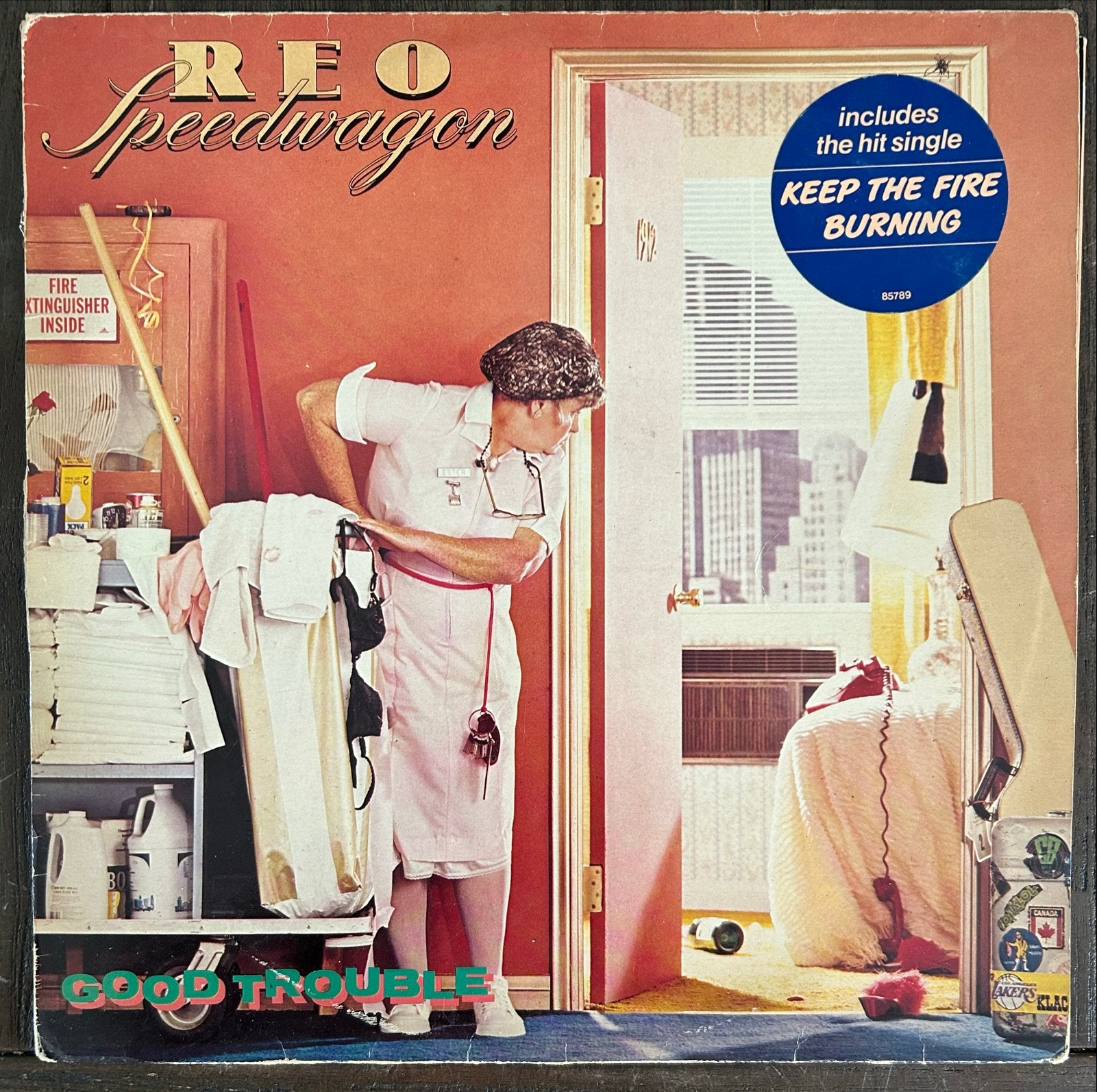 REO Speedwagon - Good Trouble LP (1982) Rock Vinyl, Cd's en Dvd's, Vinyl | Rock, LP, Gebruikt, Ophalen of Verzenden, Classic Rock