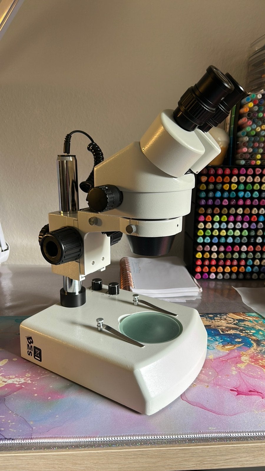 Stereo microscoop, Ophalen, Zo goed als nieuw, Minder dan 400x