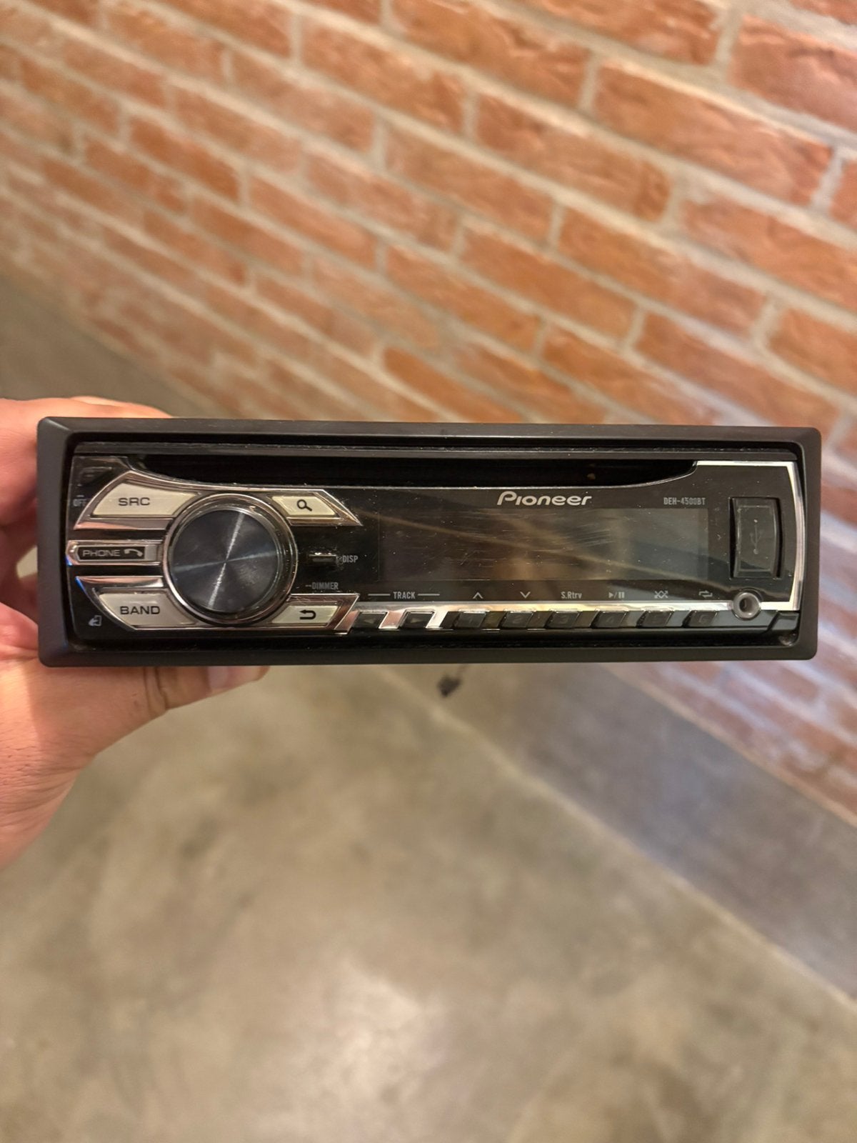 Pioneer DEH-4500BT Autoradio – CD, Bluetooth, USB & AUX, Auto diversen, Ophalen of Verzenden, Zo goed als nieuw