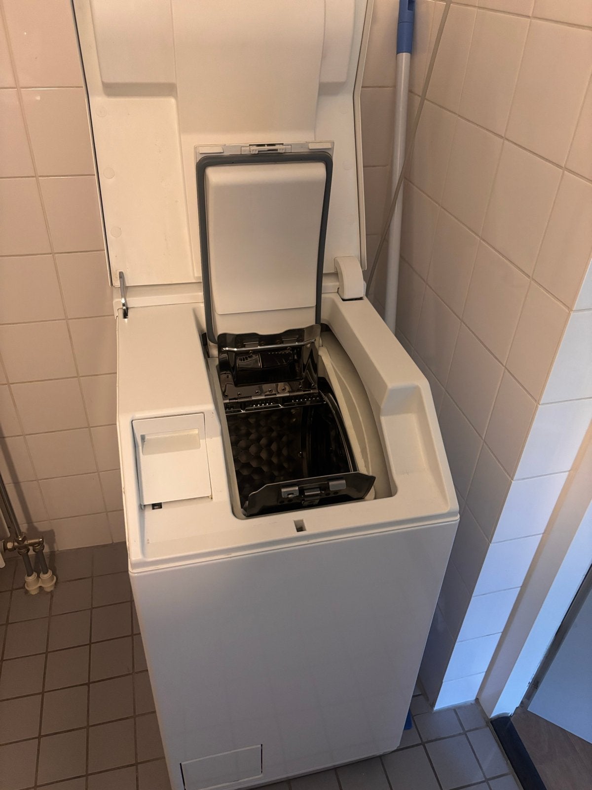 Miele W 664 Bovenlader Wasmachine -  10 jaar oud, Ophalen, Gebruikt, Bovenlader, Wolwasprogramma