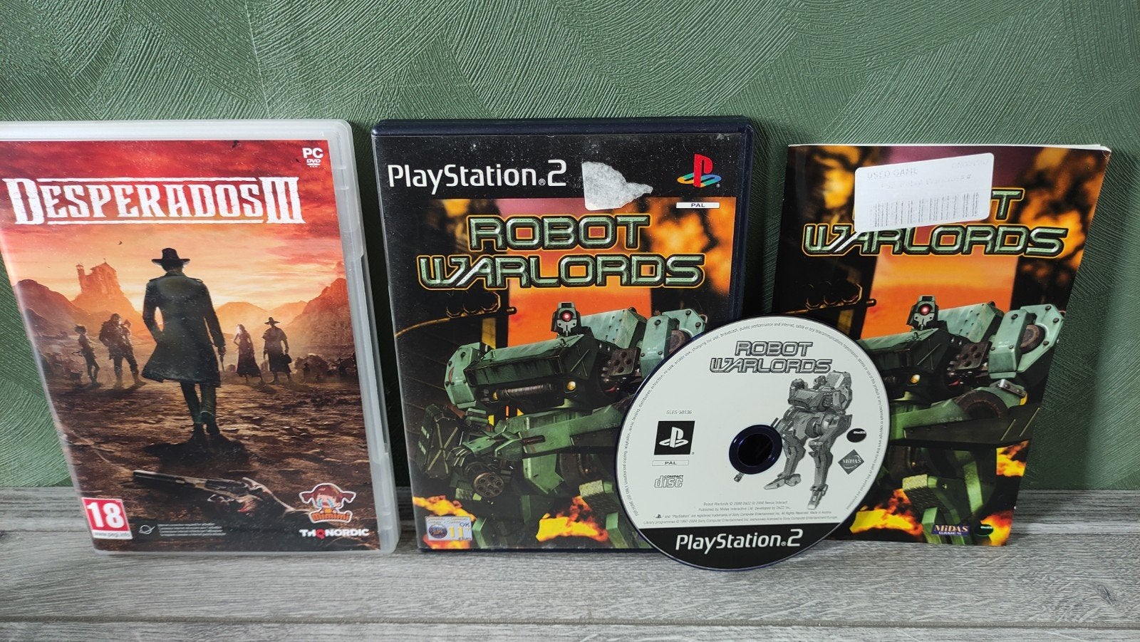 Robot warlords ps2 en gratis desperados 3 pc game, Spelcomputers en Games, Games | Sony PlayStation 2, Ophalen of Verzenden