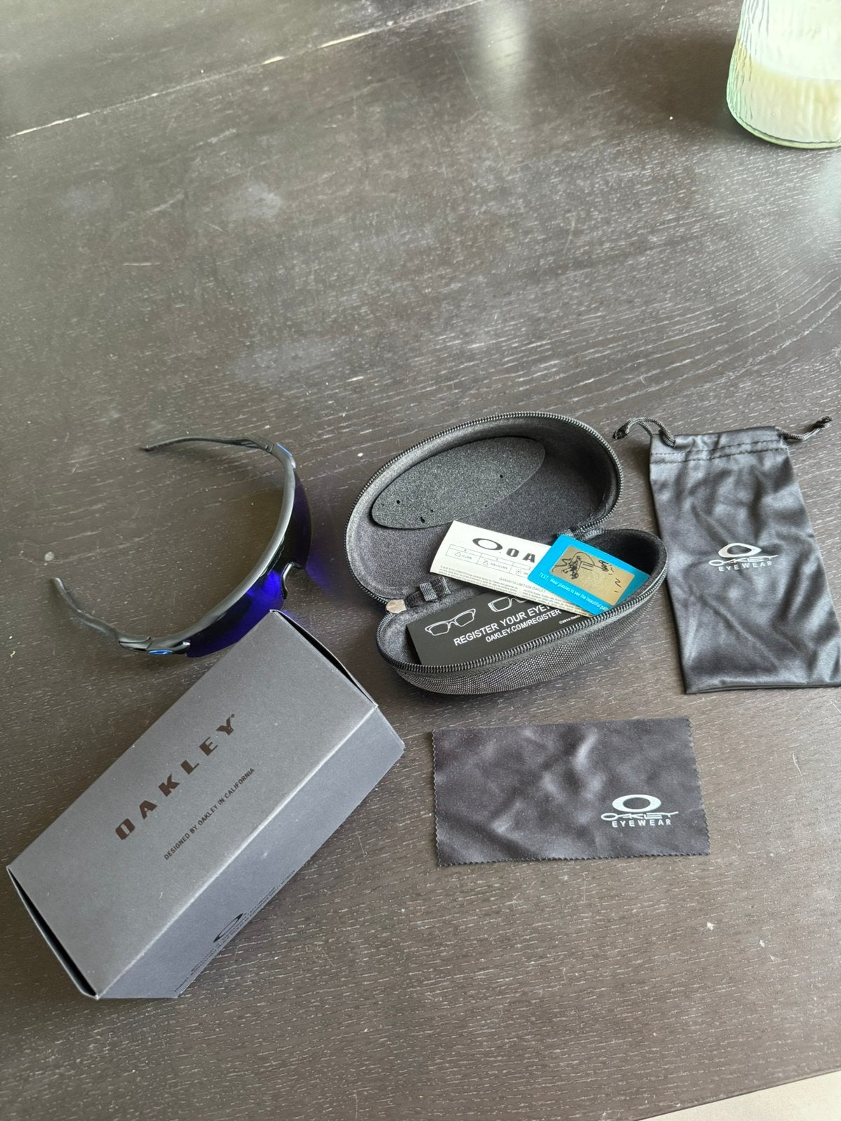 Oakley Radar, Ophalen, Zo goed als nieuw, Zwart