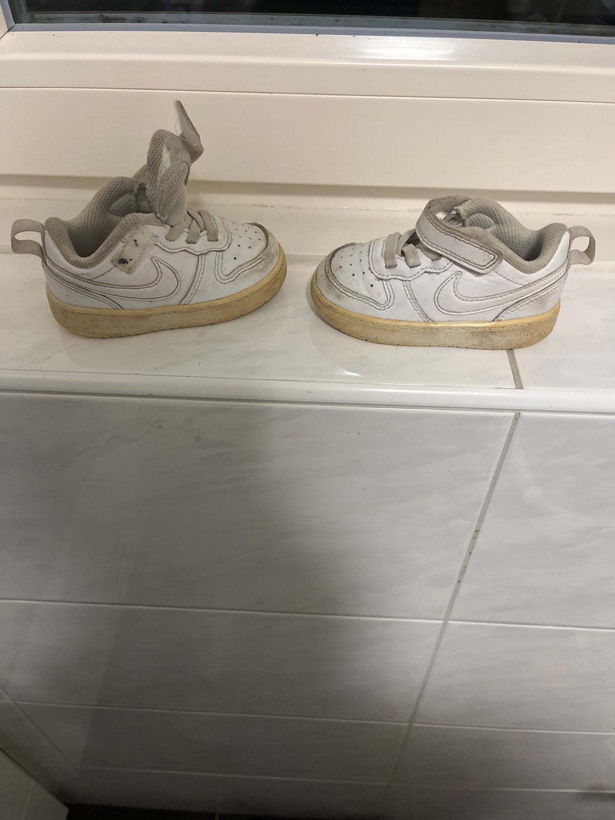 Nike Court Borough Low 2 sneakers maat 21, Ophalen of Verzenden, Gebruikt, Jongen of Meisje, Schoenen