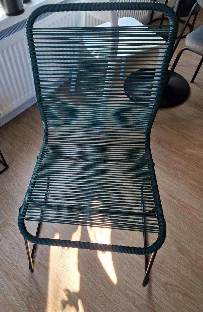 Montana Forniture Panton one stoel groen en blauw, Ophalen, Twee, Blauw, Zo goed als nieuw