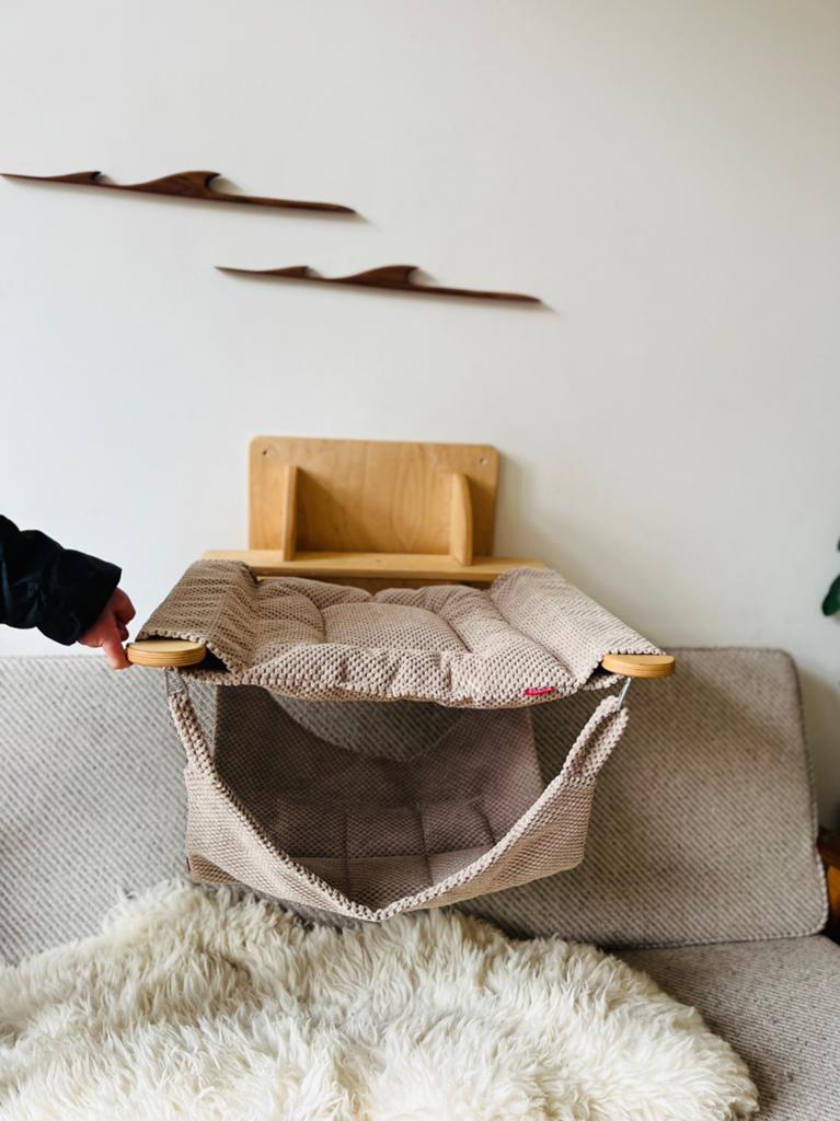 Design kattenhangmat Rufi Drapaki – Scandinavische stijl, Dieren en Toebehoren, Ophalen of Verzenden, Zo goed als nieuw