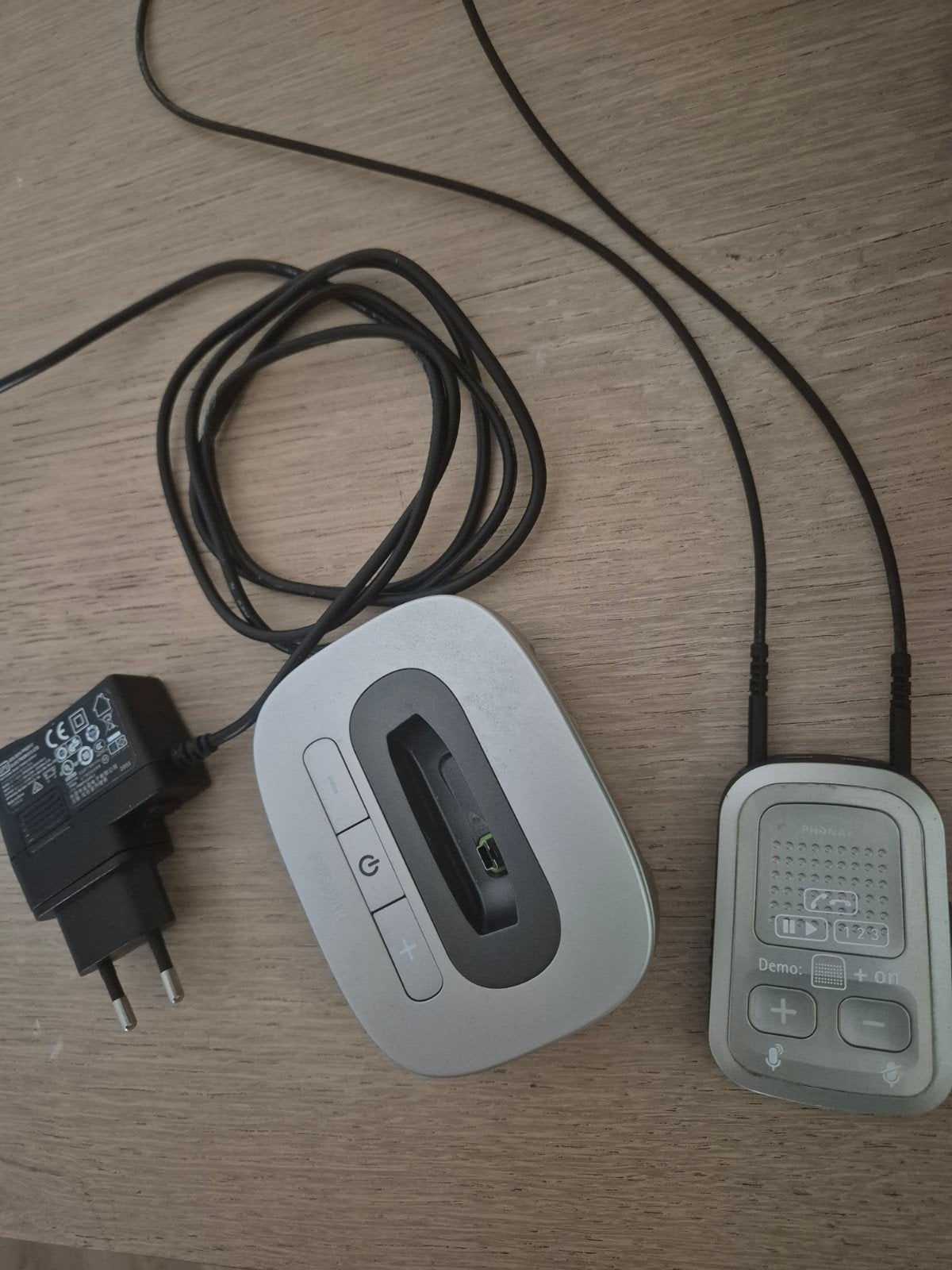 Phonak ComPilot II en TV Link II - Audio Streamer Set, Ophalen of Verzenden, Gebruikt, Audio