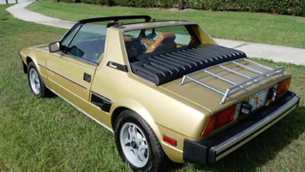 Fiat X19 achterruit, Ophalen, Gebruikt, Fiat