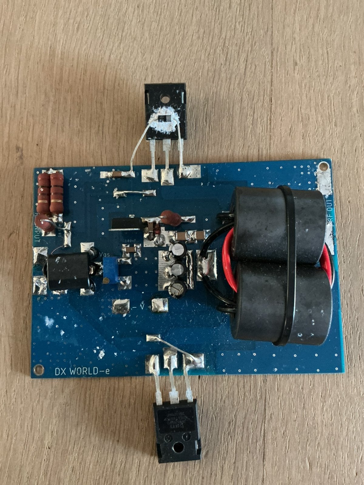 Eindtrap voor de middengolf, Telecommunicatie, Ophalen of Verzenden, Gebruikt