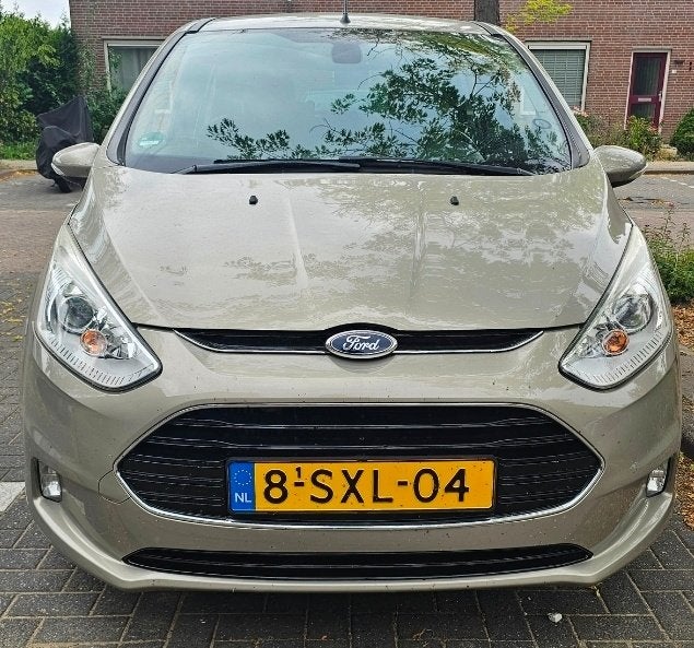 Ford B-Max 1.0 Ecoboost 74KW/100PK 2014 Grijs, Auto's, Voorwielaandrijving, Stof, 100 pk, Origineel Nederlands