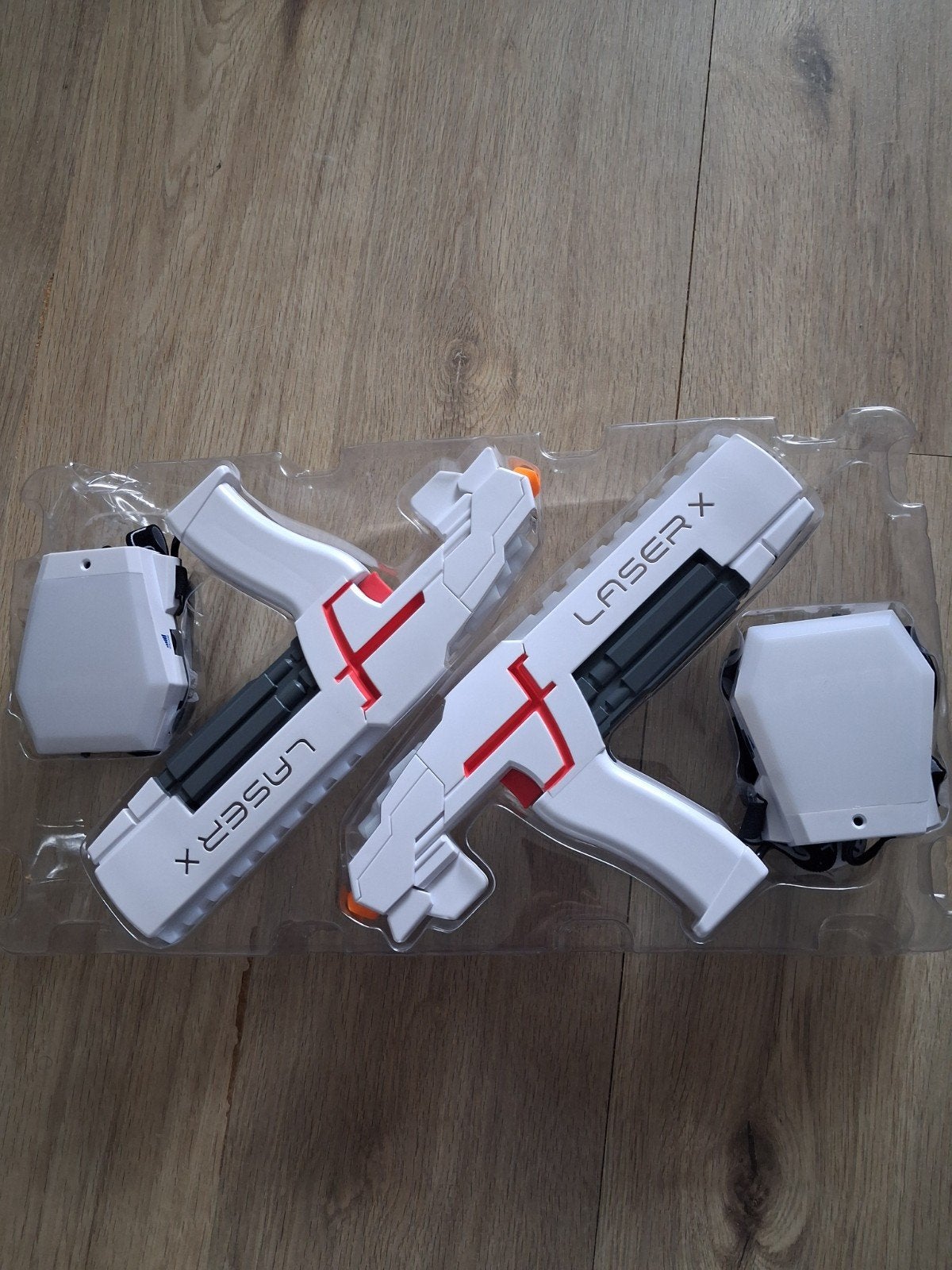 Laser X Dubbele Blasters - Real-Life Laser Gaming Ervaring, Kinderen en Baby's, Ophalen, Gebruikt