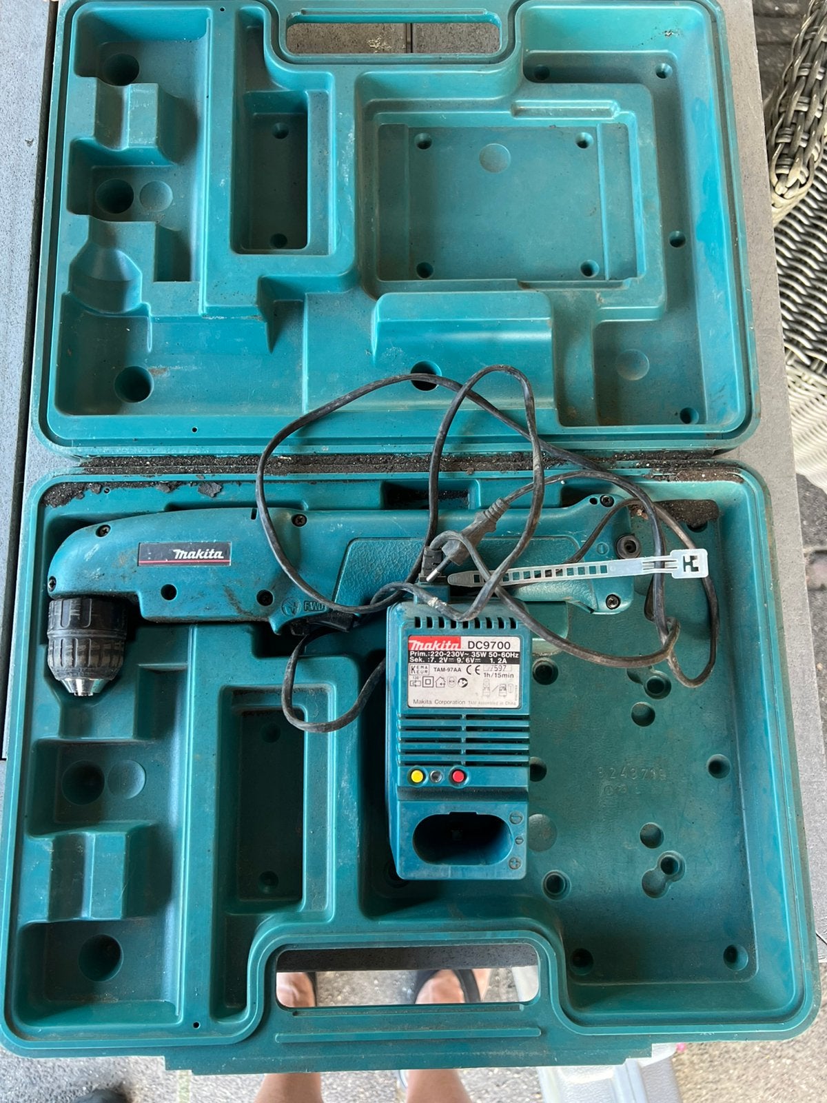 Makita accutol met lader en accu, Ophalen of Verzenden, Gebruikt, Boor- en Schroefmachine