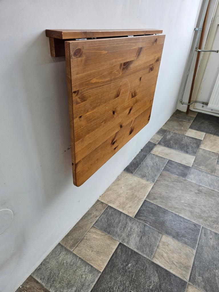 Klap tafel, Ophalen