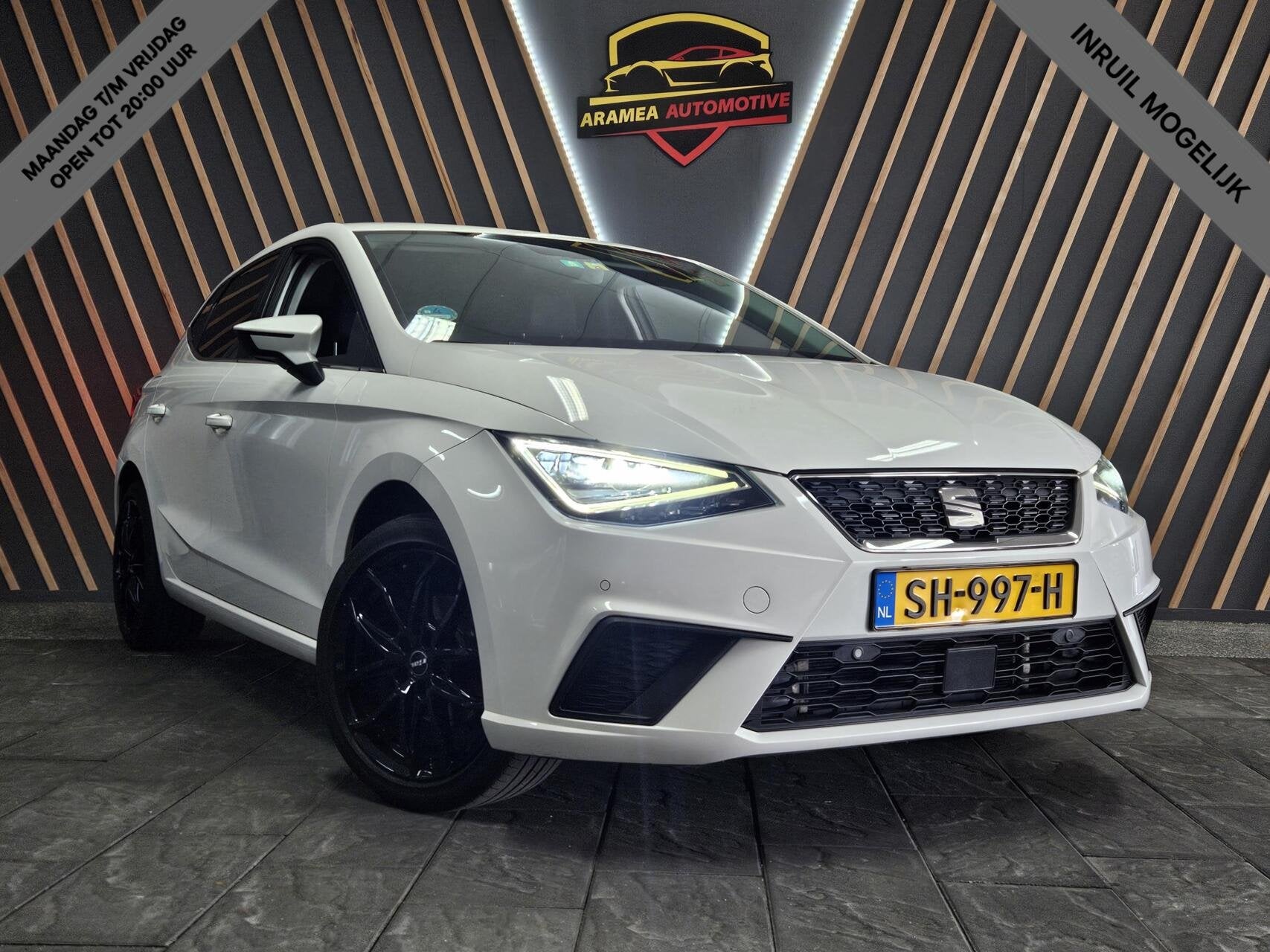 Seat Ibiza 1.0t|CARPLAY|LED|CAMERA|Touchscreen|P sensoren|AC, Auto's, Euro 6, 116 pk, Origineel Nederlands, Bedrijf