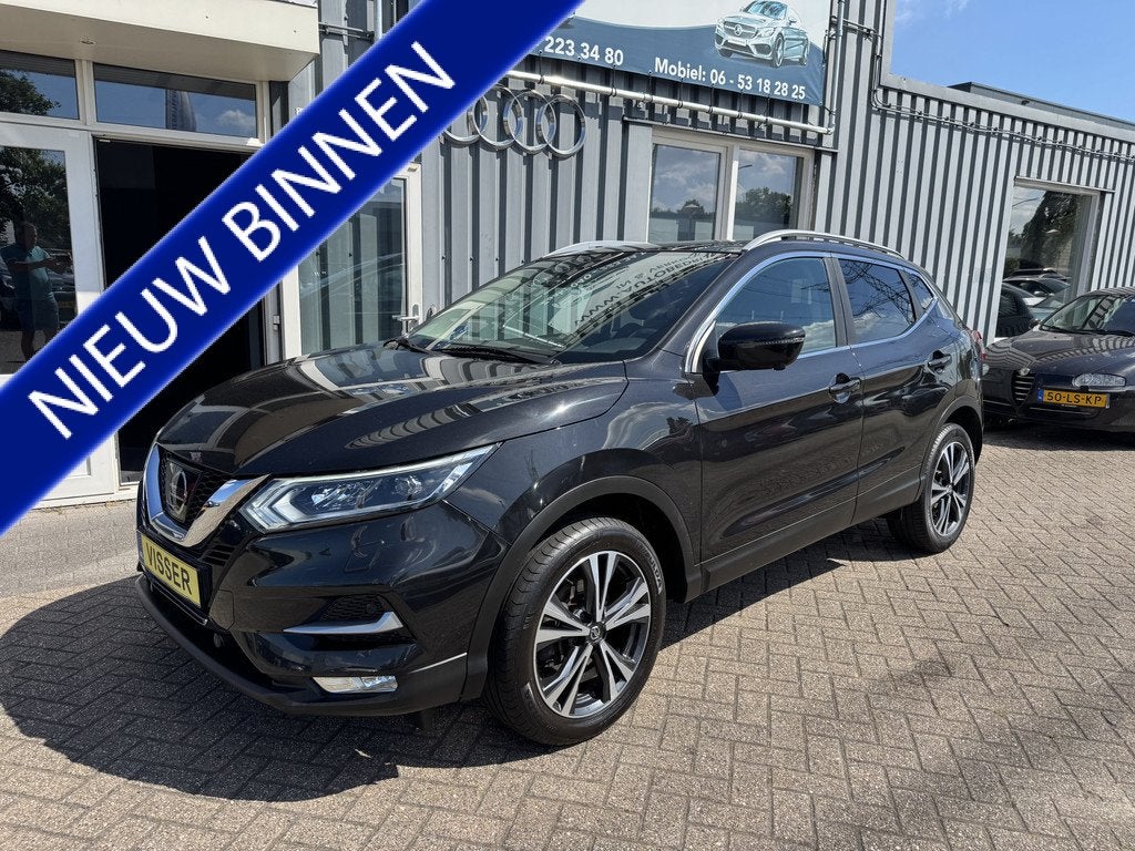 Nissan QASHQAI 1.2 N-Connecta (bj 2018), Auto's, Nissan, Voorwielaandrijving, Stof, Gebruikt, 4 cilinders
