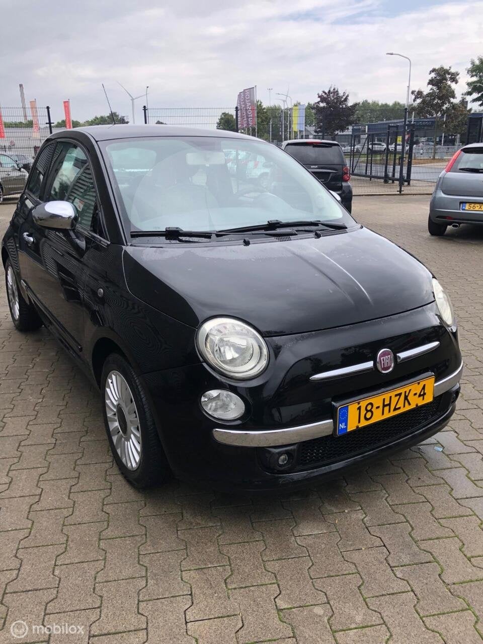 Fiat 500 1.2 Sport Panodak Airco lmv Incl Nw Apk, Auto's, Stof, Gebruikt, 4 cilinders, 840 kg