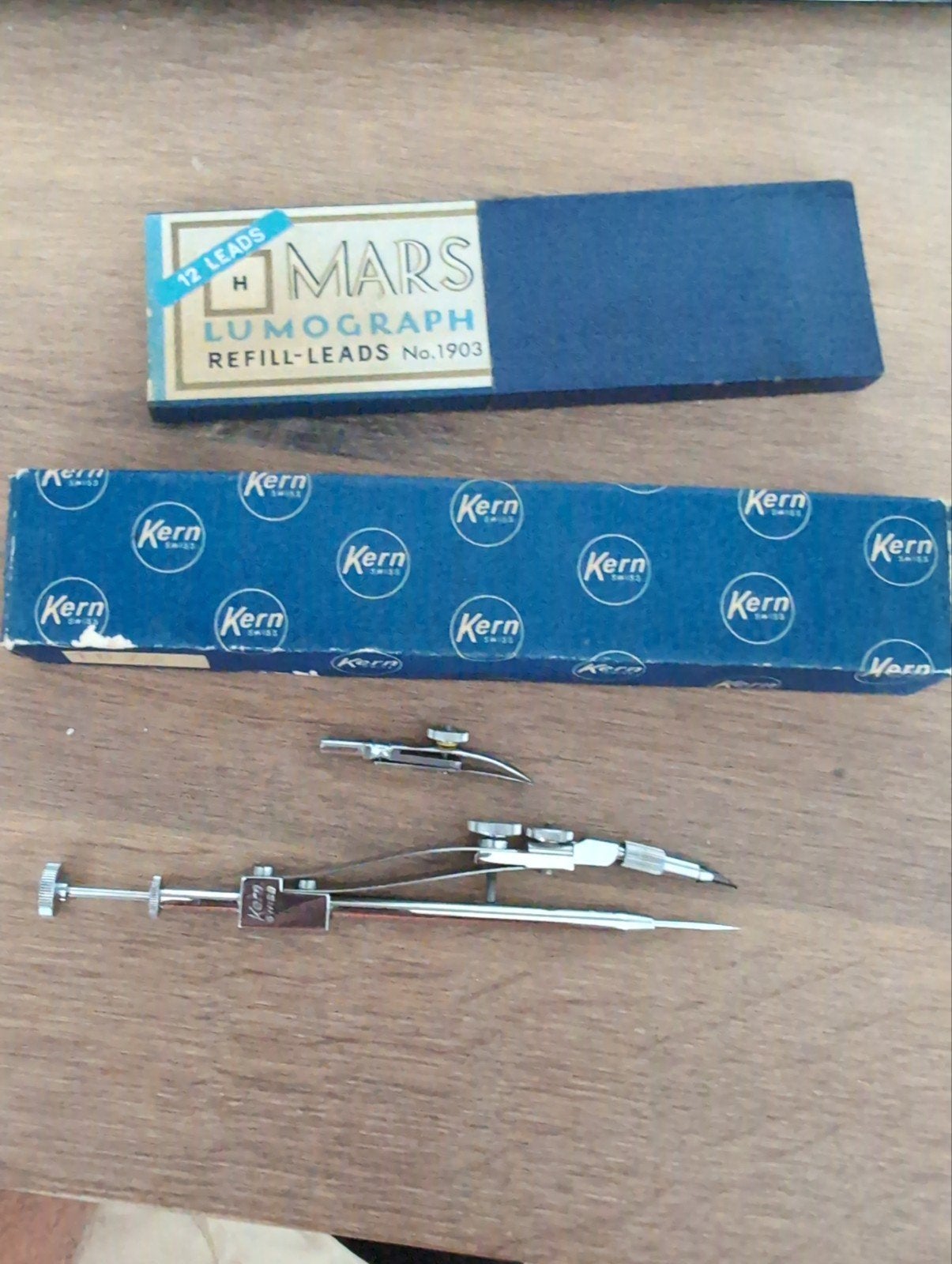 Kern Swiss passer nr 1073 met BPM gravering (1950-1965), Antiek en Kunst, Antiek | Gereedschap en Instrumenten, Ophalen of Verzenden