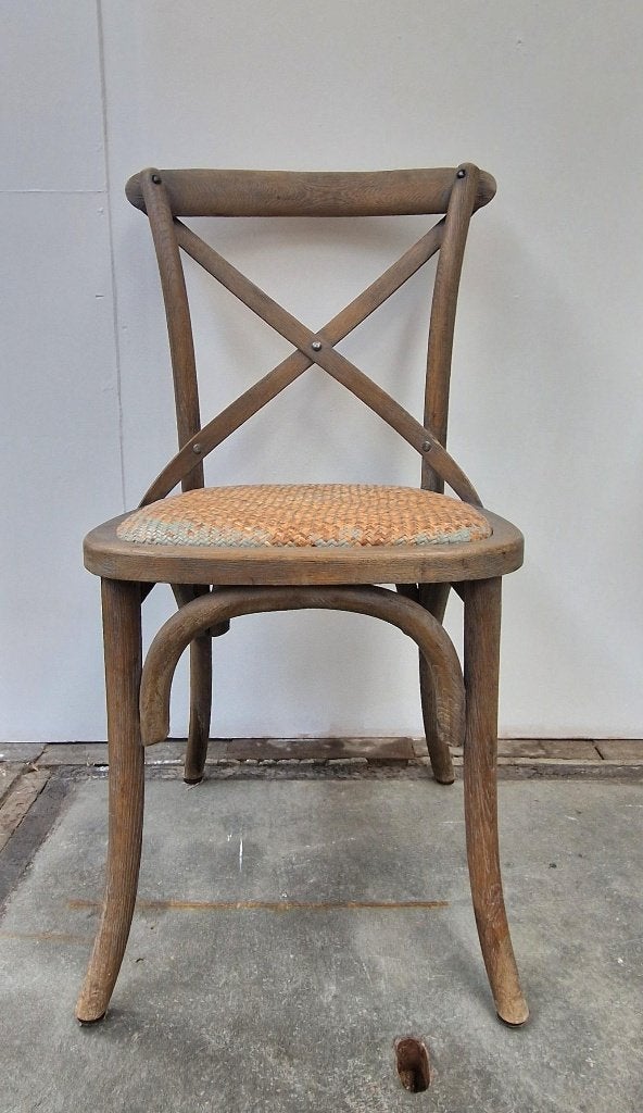stoel brocante, Ophalen, Gebruikt, Overige kleuren, Hout