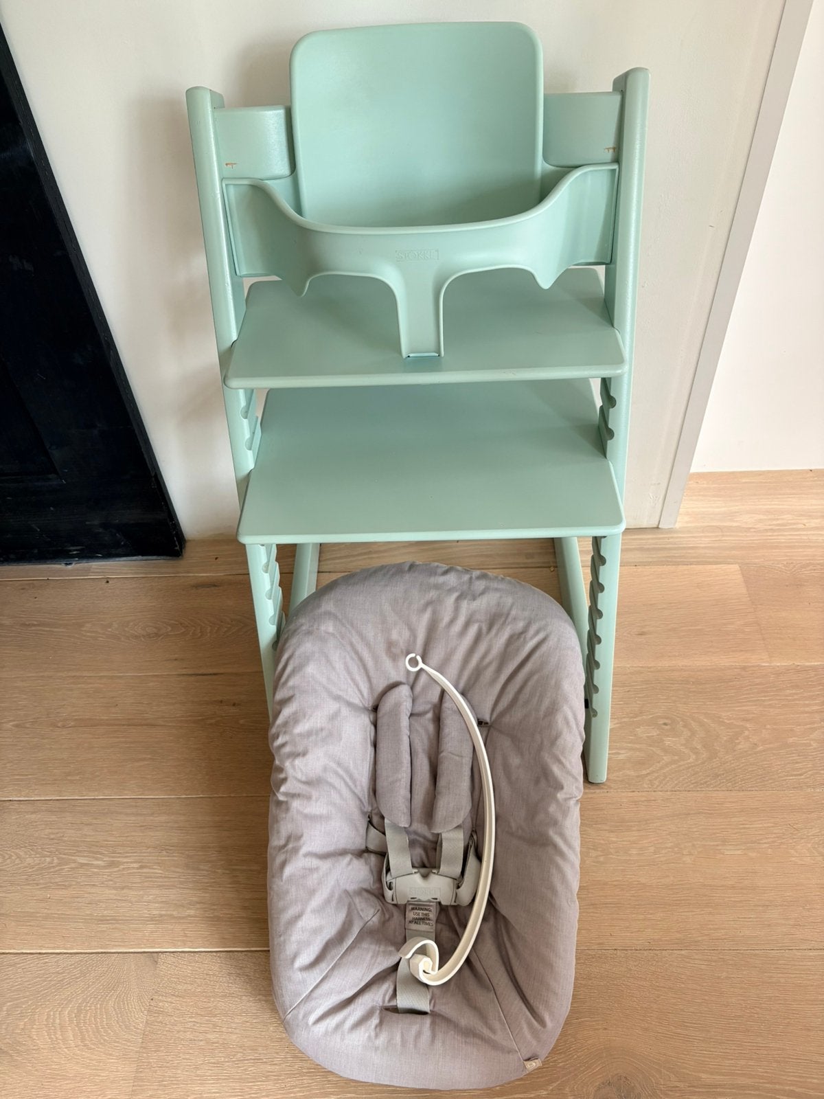 Stokke Tripp Trapp compleet, Kinderen en Baby's, Kinderstoelen, Ophalen, Zo goed als nieuw, Meegroeistoel