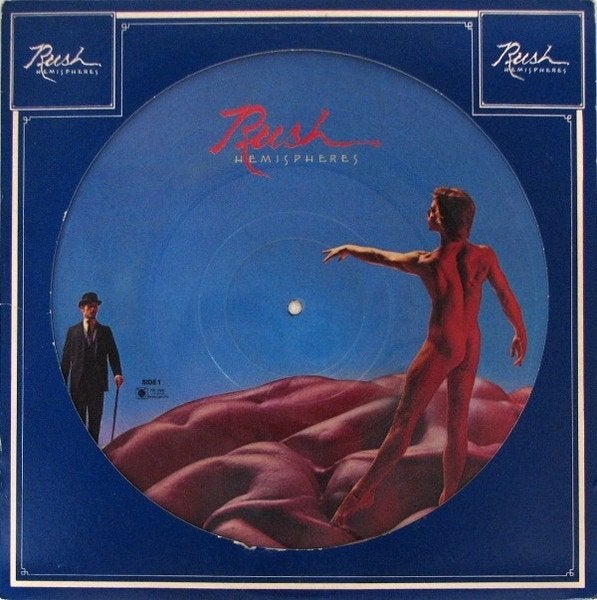 Rush Hemispheres picture disc US persing, LP, Progressive Rock, Ophalen of Verzenden, Zo goed als nieuw