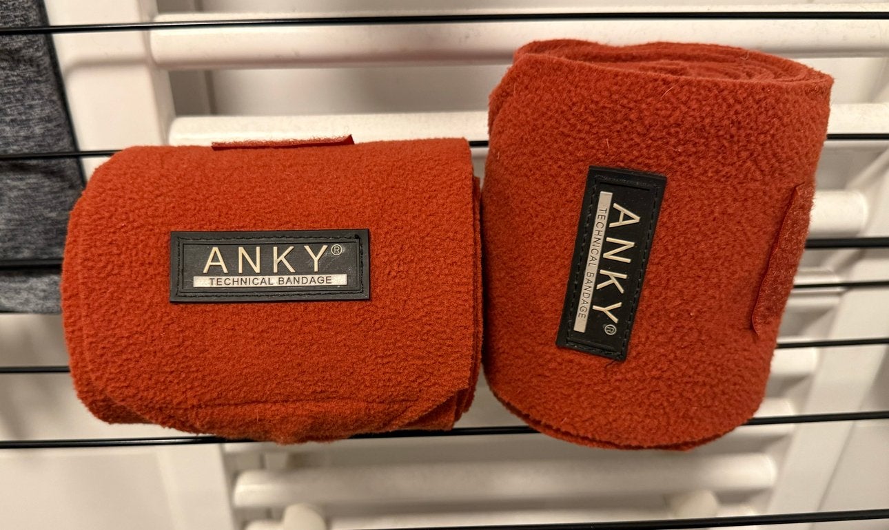 ANKY Technical Bandages – Roestbruin/Oranje 2 stuks, Anky, Bandages, Ophalen of Verzenden, Zo goed als nieuw