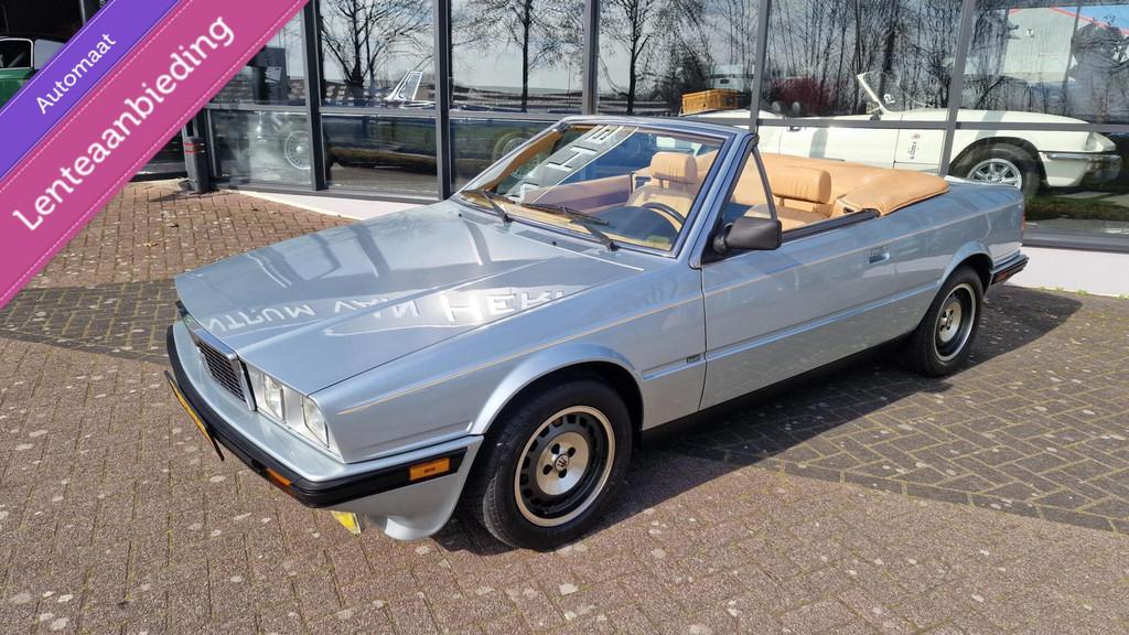 Maserati Biturbo - 2.5 Spyder/FULL OPT/AUTOM.*18884 Mijl* I, Auto's, Automaat, Stoelverwarming, Beige, Cabriolet