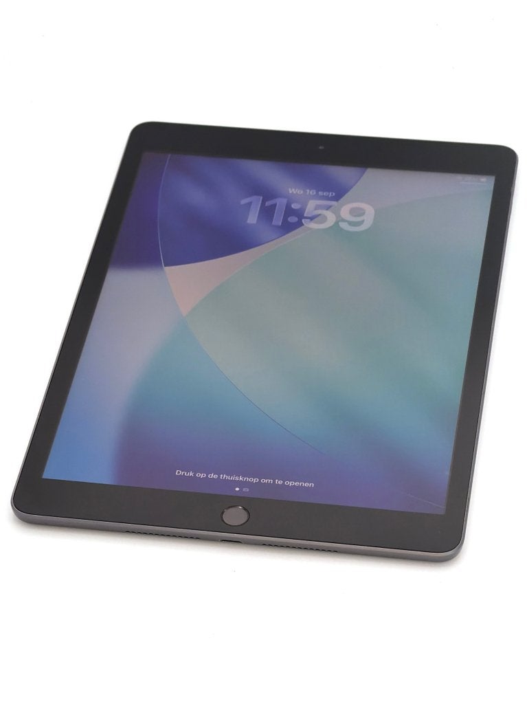 Zeer Mooie iPad 8th gen Black, met 88% batterijconditie!, 10 inch, Gebruikt, 32 GB, Apple