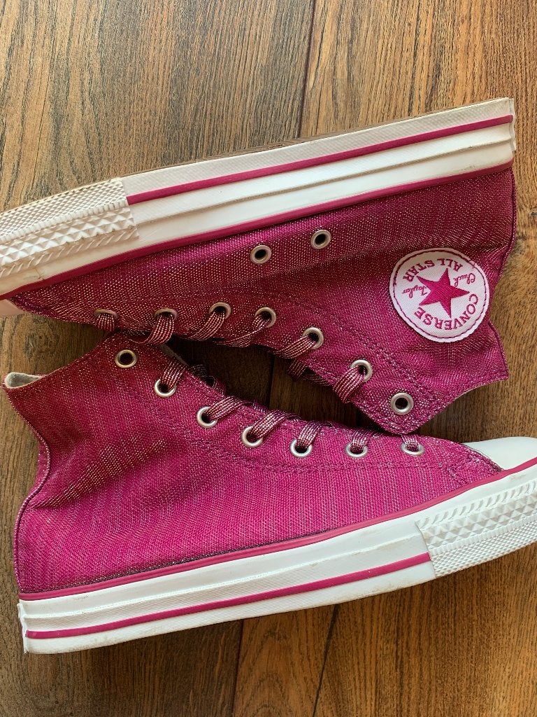 All Star dames gympen 37 rood/roze glans nieuw, Ophalen of Verzenden, Nieuw, Rood, Sneakers of Gympen