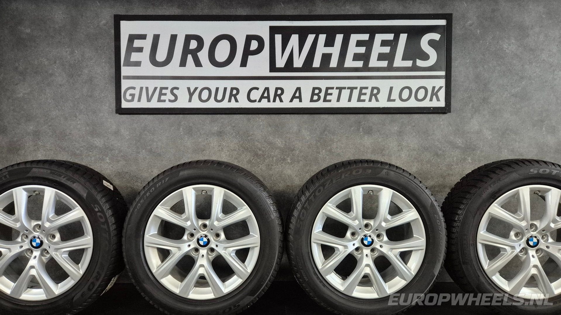 17 inch BMW X1 F48 X2 F39 velgen winterbanden, Auto-onderdelen, Gebruikt, -, -, Banden en Velgen