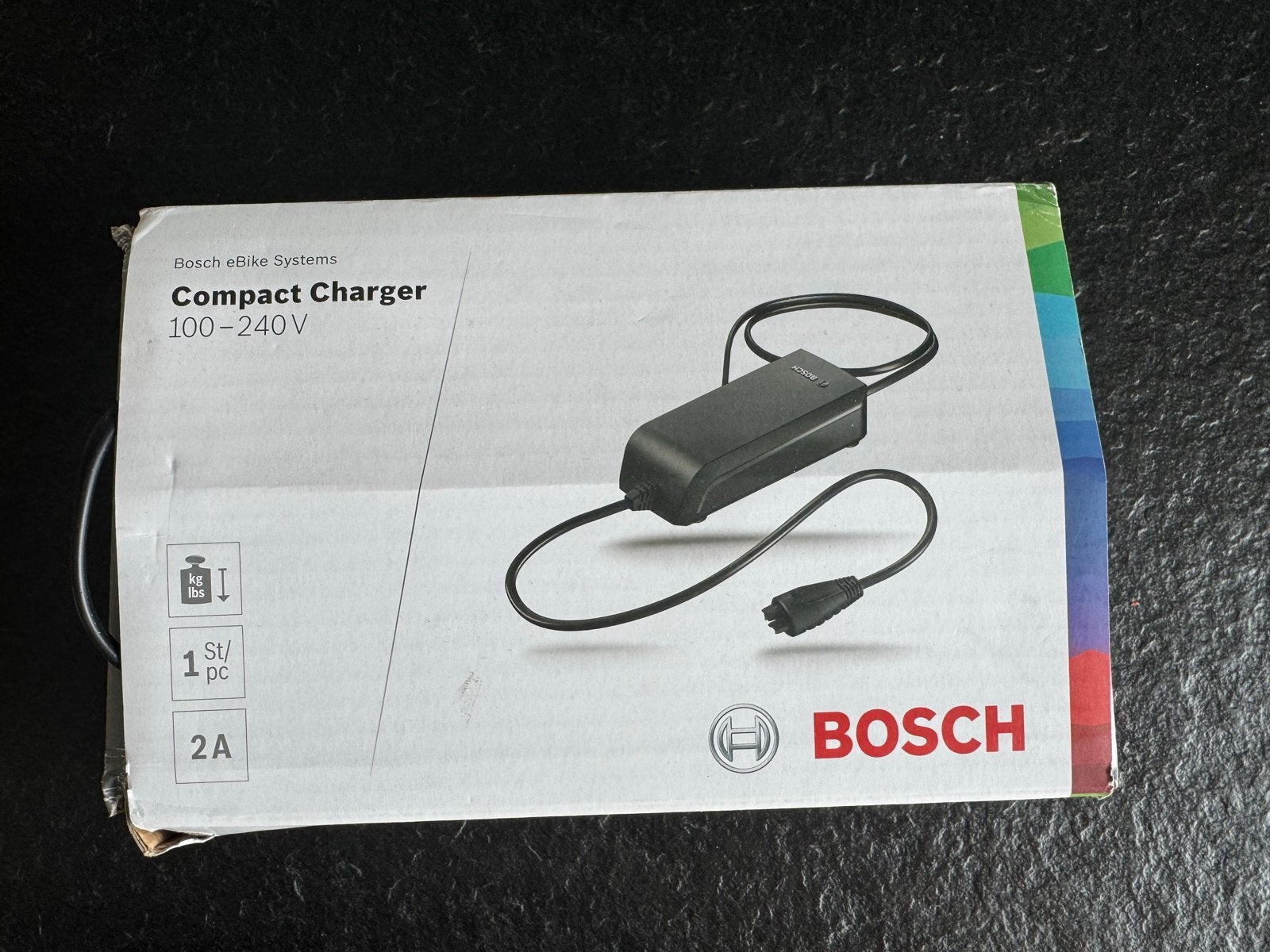 Bosch Compact Charger 2A voor e-bike, Fietsen en Brommers, Fietsaccessoires | Fietsaccu's, Ophalen, Gebruikt