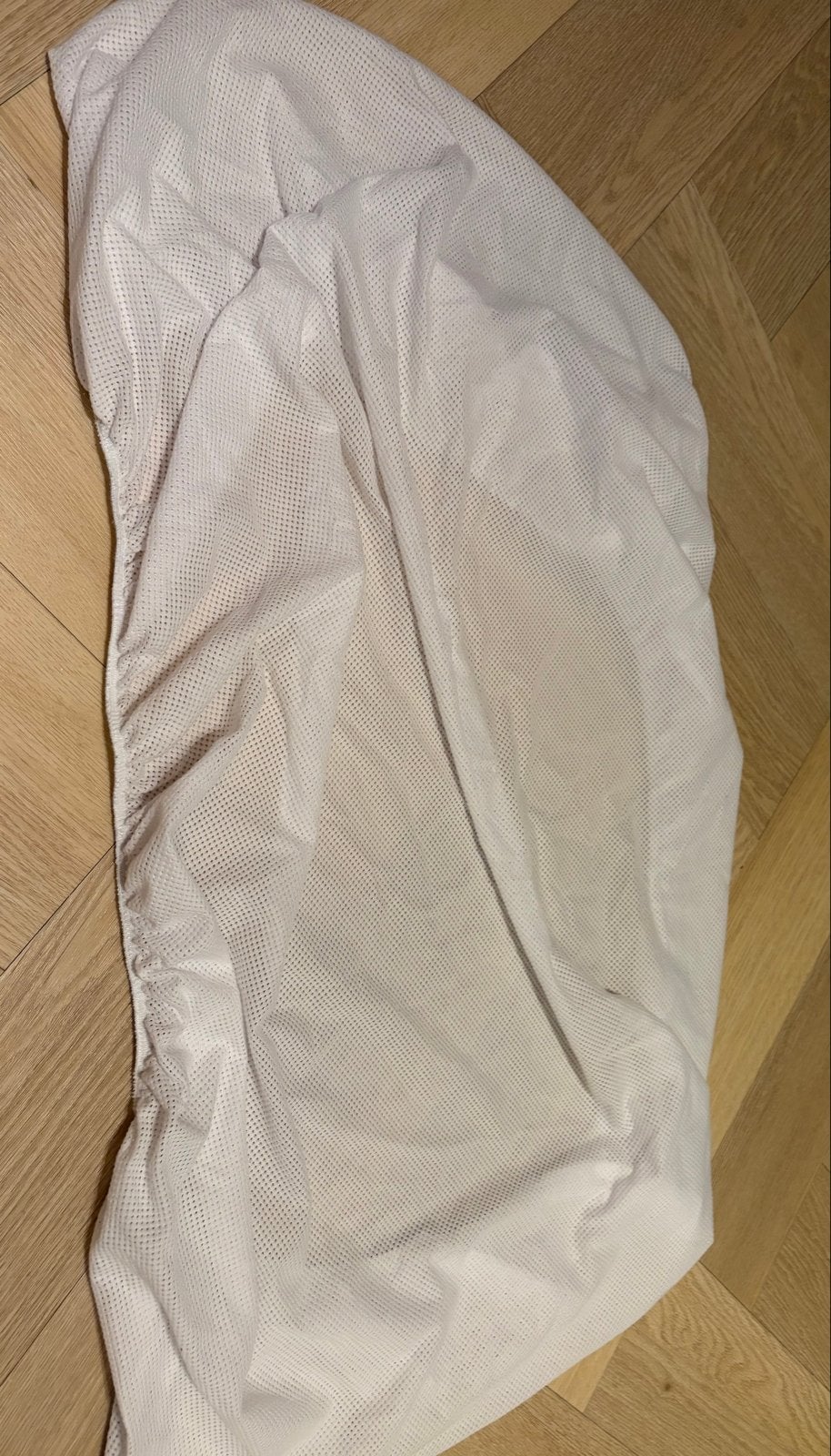 2 Aerosleep hoeslakens 120x60 cm, Ophalen, Overige maten, Matrasbeschermer, Wit