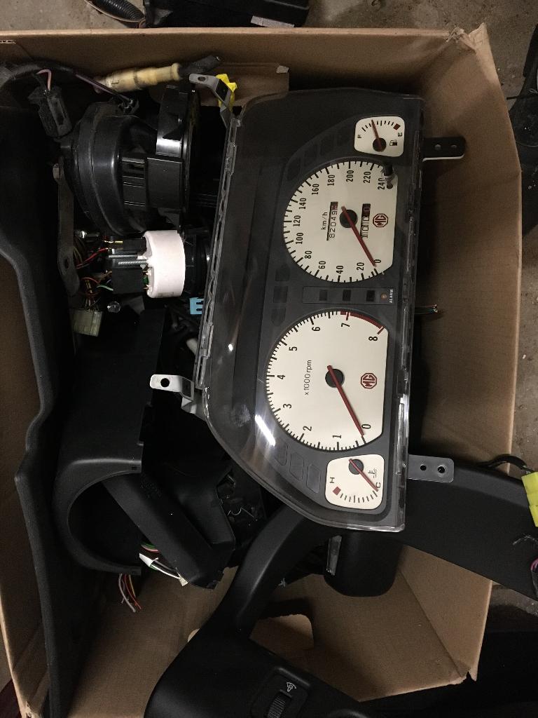 Dashboard klokken MGF, Ophalen of Verzenden, Gebruikt, MG