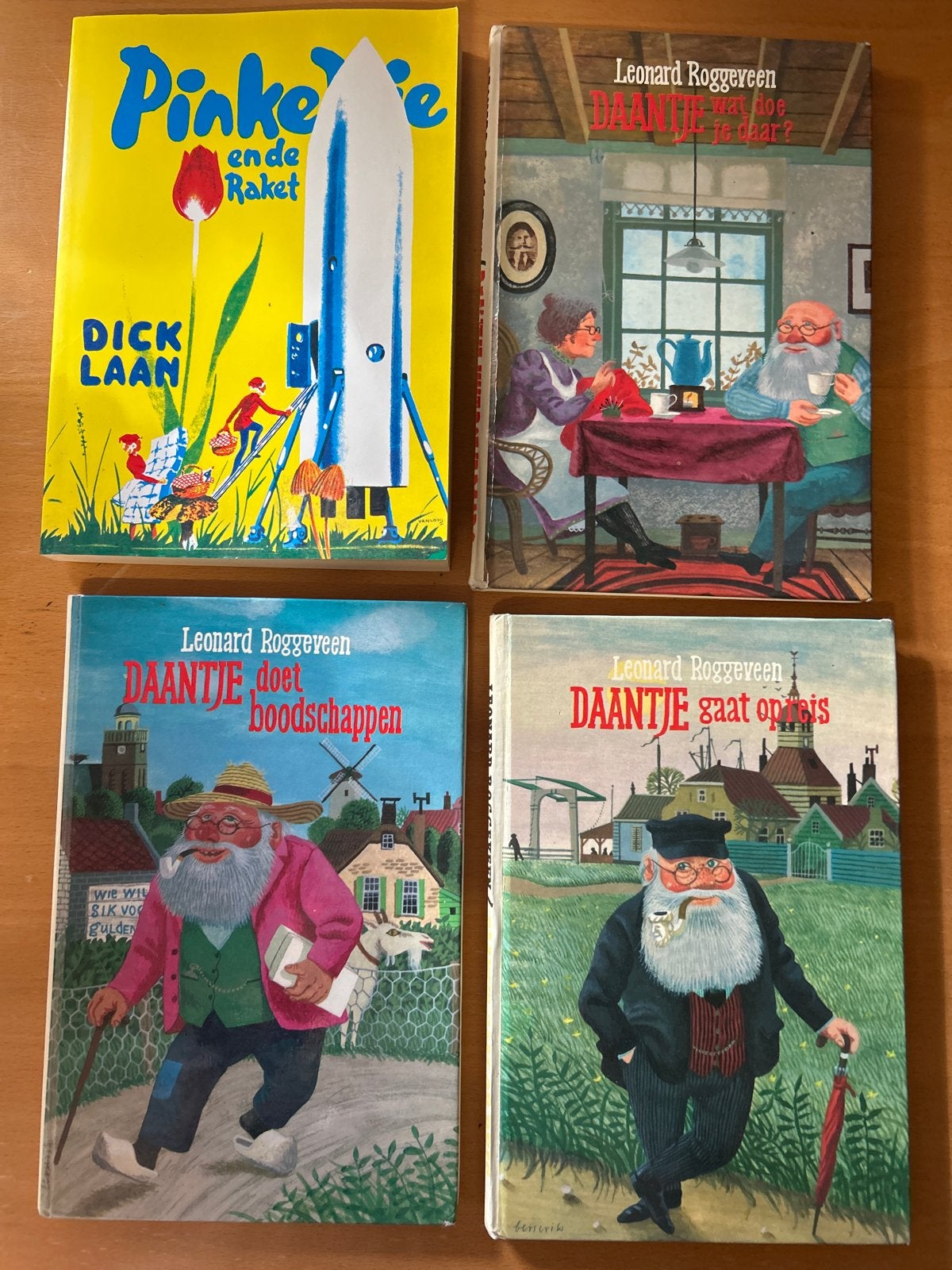 Vintage kinderboeken: Pinkeltje en Daantje reeks, Ophalen of Verzenden, Gelezen, Fictie algemeen