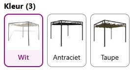 Tuinpaviljoen paviljoen tuinprieel metaal 3x3 GRATIS BEZORGD, Verzenden, Minder dan 4 meter, Nieuw, Nvt