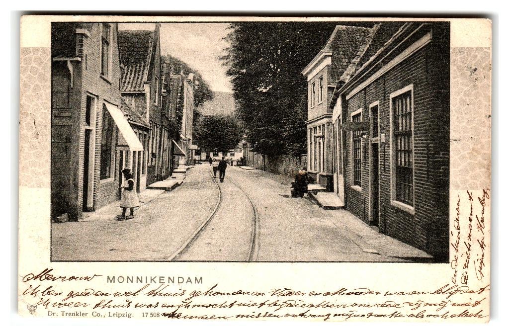 Monnickendam, Verzenden, Voor 1920, Gelopen, Noord-Holland