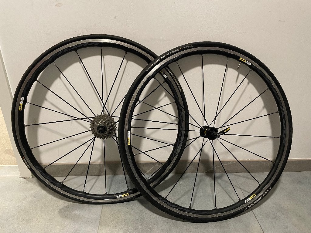 Mavic Aksium Wielen Velgrem, Zo goed als nieuw, Aluminium, Ophalen, Wiel