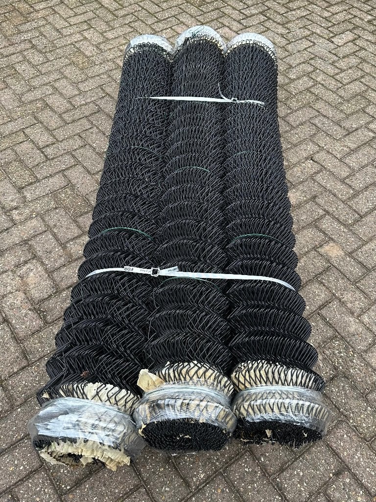 Harmonicagaas 75 meter, zwart 2m hoog, Tuin en Terras, Gaas en Draad, Ophalen, Nieuw, Minder dan 10 meter