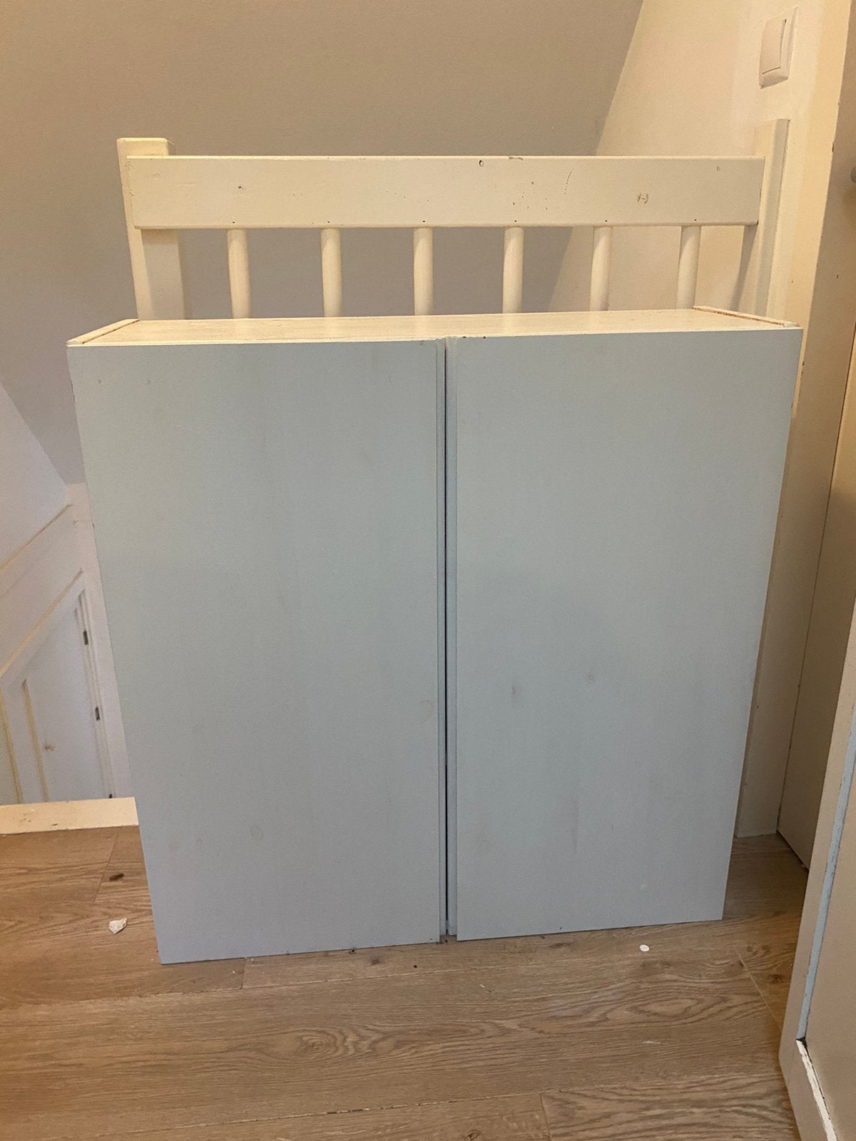 Ivar IKEA kast wit geschilderd, Ophalen, Gebruikt