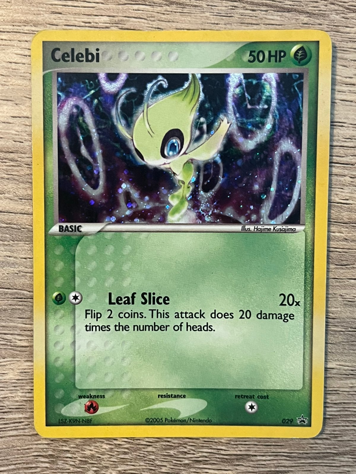 Celebi - Swirl - Black Star Promo (029) - Pokemon Kaart, Ophalen of Verzenden, Zo goed als nieuw