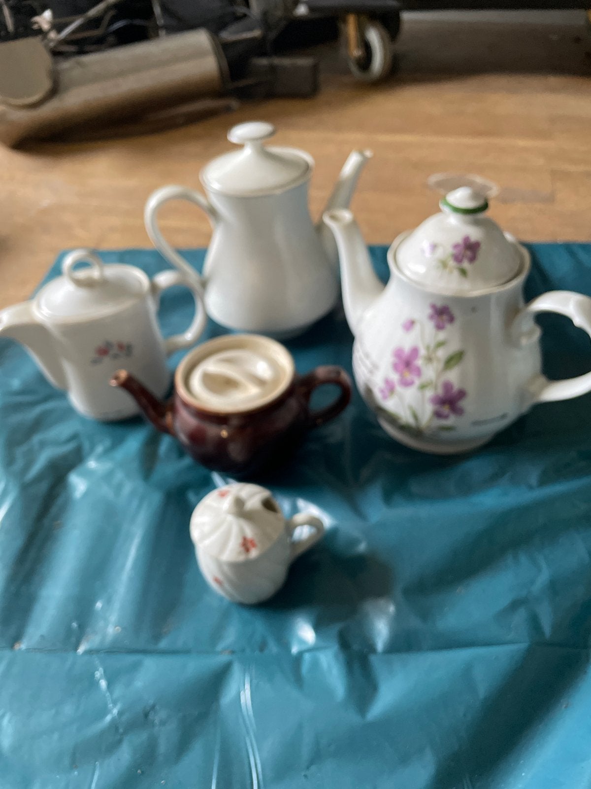 Diverse theepotten en melkkannetjes - Vintage collectie, Ophalen of Verzenden