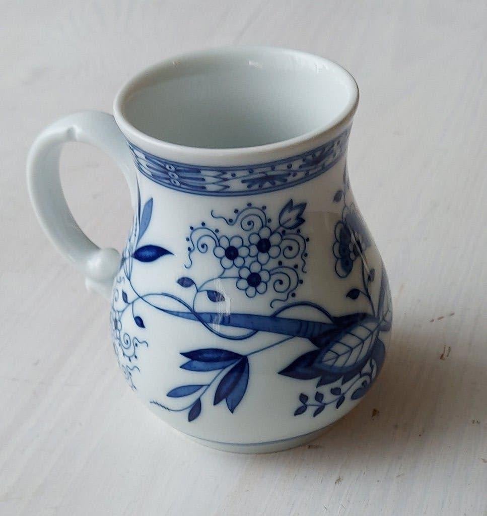 Bier-/wijnpul van Hutschenreuther, zwiebelmuster (2st.), Antiek en Kunst, Ophalen of Verzenden