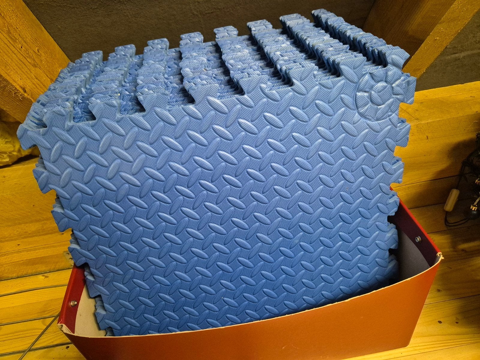 zwembad foam tegels, Tuin en Terras, Ophalen, Gebruikt