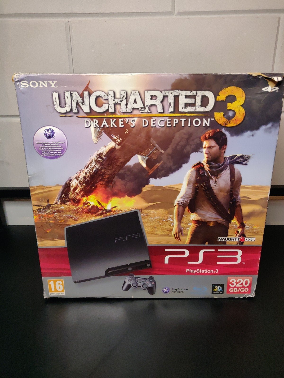 PlayStation 3 Slim 320GB - Alleen doos, mint conditie, Spelcomputers en Games, Spelcomputers | Sony PlayStation 3, Ophalen, 320 GB