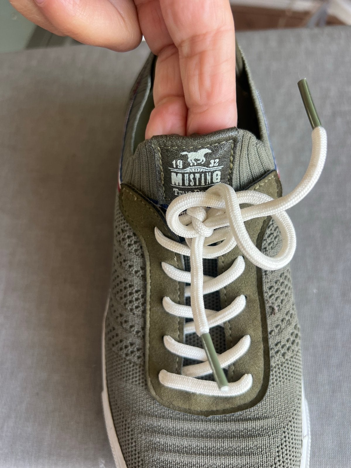 Mustang heren sneaker, Ophalen of Verzenden, Zo goed als nieuw