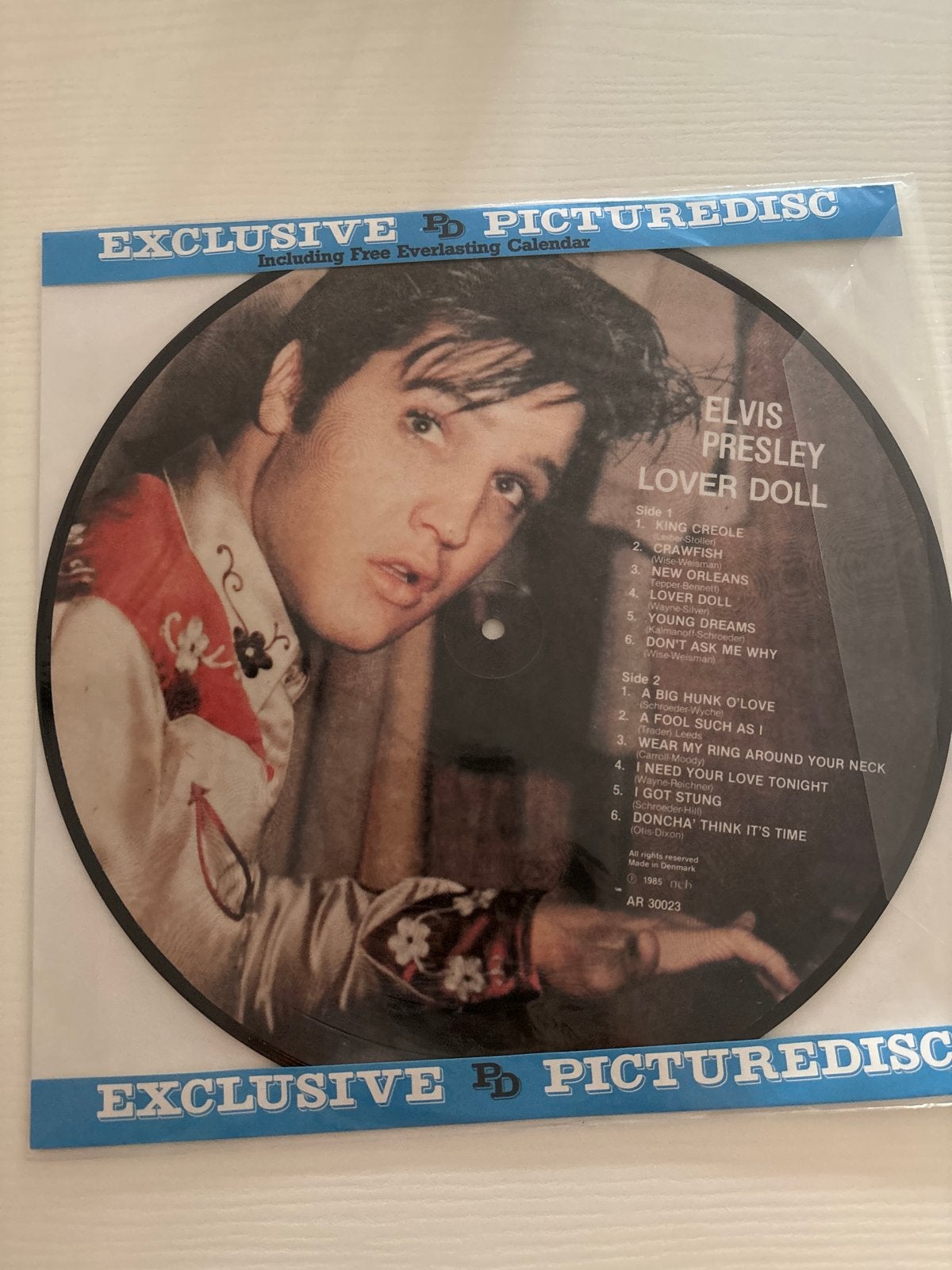 Elvis Presley Picture Disc LP - Lover Doll (Exclusief), Verzamelen, Ophalen of Verzenden, Zo goed als nieuw, Cd of Plaat