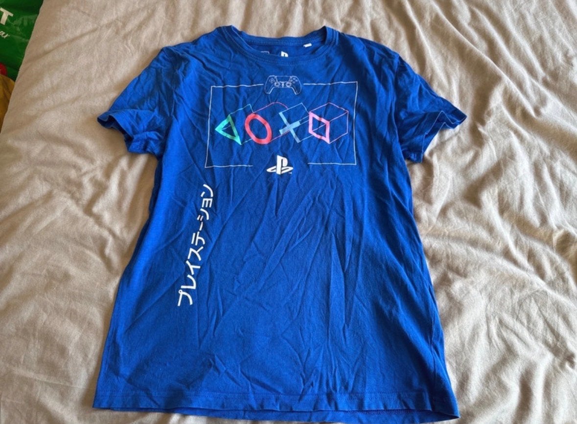 PlayStation T-shirt - Maat 146, Ophalen of Verzenden, Zo goed als nieuw, Jongen, Shirt of Longsleeve