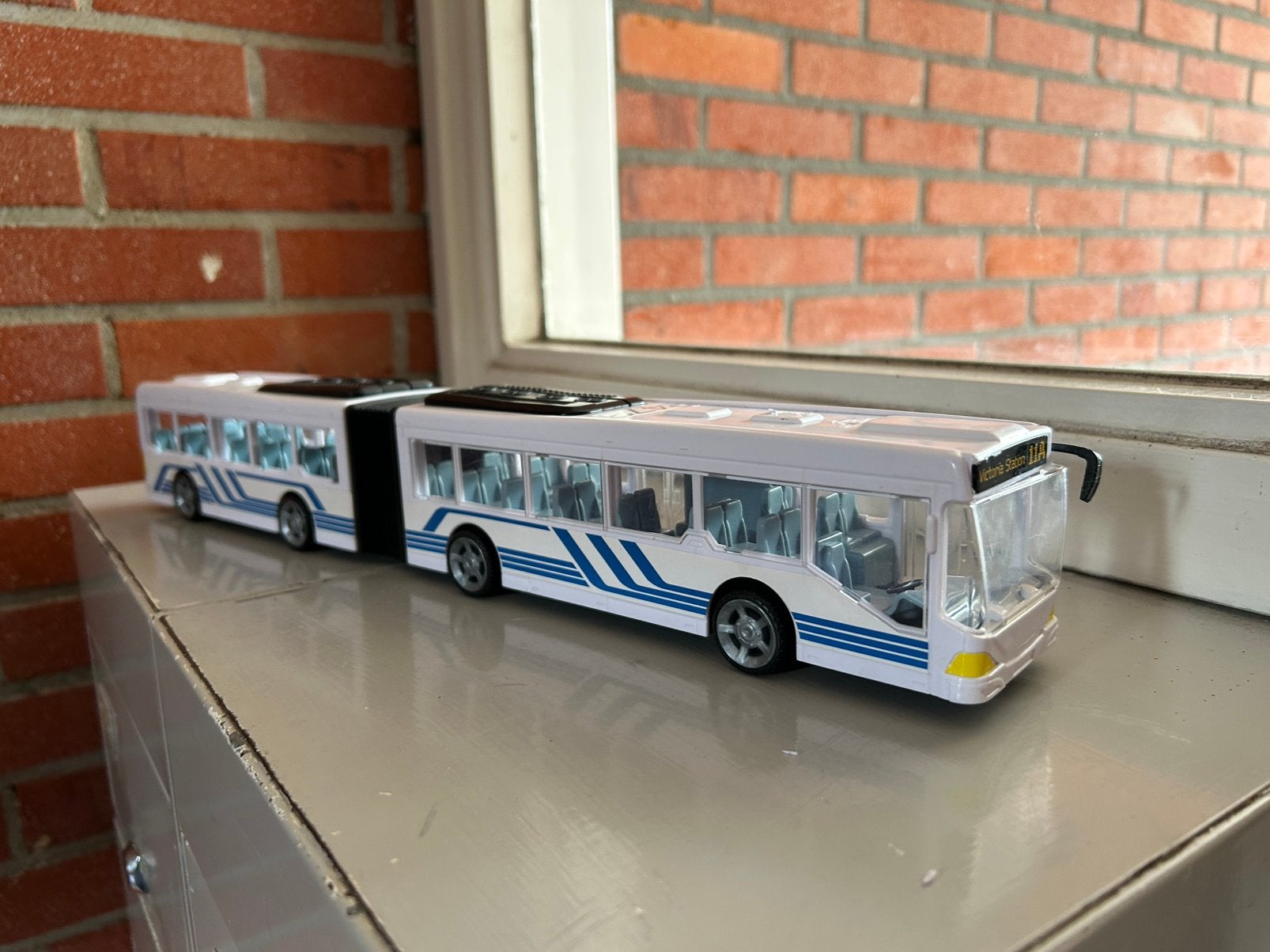 Teamsterz Bus, Overige merken, Gebruikt, Groter dan 1:32, Ophalen of Verzenden