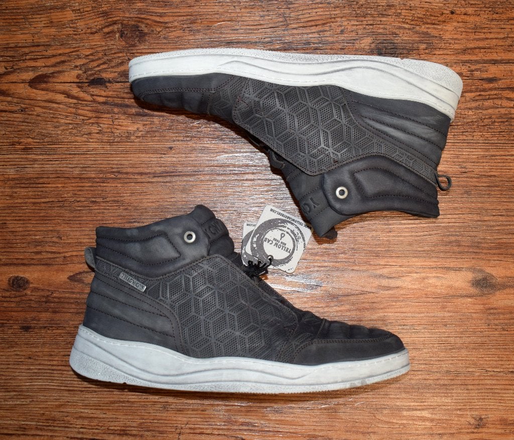 YELLOW CAB - leren Cross sneakers Dk brown - maat 40, Overige kleuren, Nieuw, Ophalen of Verzenden, Sneakers of Gympen