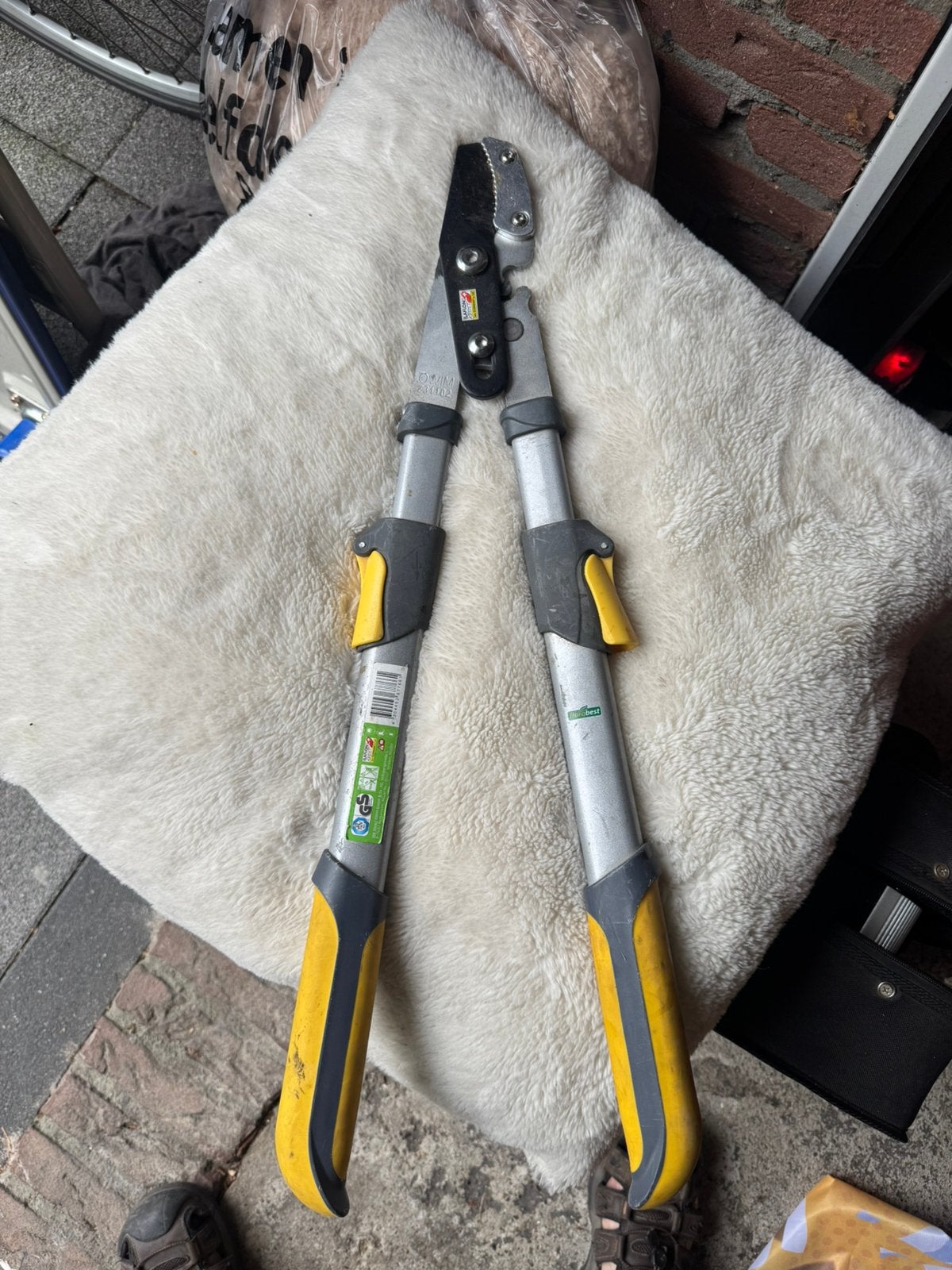 Verstelbare snoei knipschaar, Ophalen of Verzenden, Zo goed als nieuw, Minder dan 20 mm
